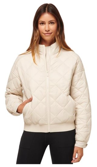 Travis Mathew Lights at Night Quilted dámska bunda, pumice stone