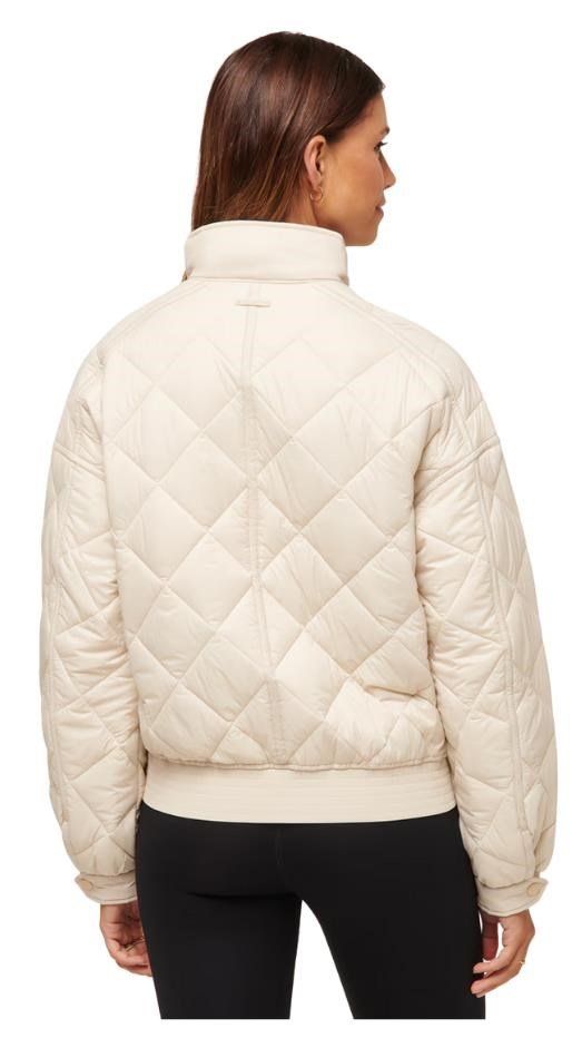 Travis Mathew Lights at Night Quilted dámska bunda, pumice stone
