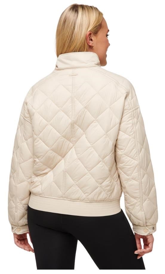 Travis Mathew Lights at Night Quilted dámska bunda, pumice stone