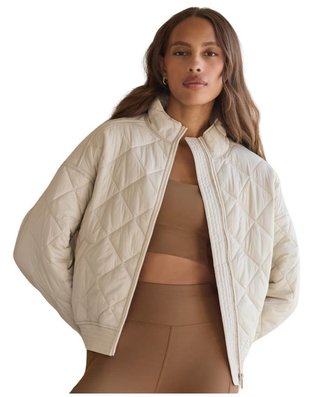 Travis Mathew Lights at Night Quilted dámska bunda, pumice stone