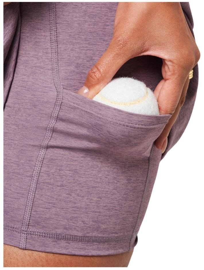 Travis Mathew Moveknit Sleeveless dámske šaty, heather moonscape