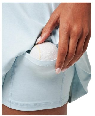 Travis Mathew Moveknit Sleeveless dámske šaty, heather baby blue