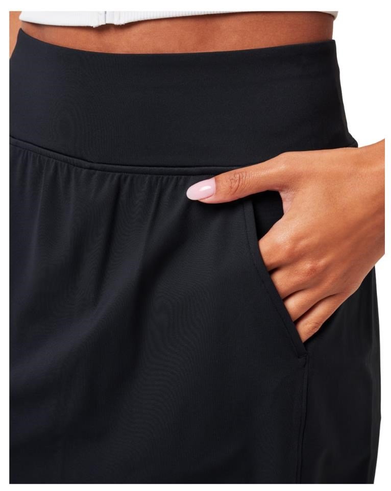 Travis Mathew Game Set Match Moveknit dámska sukňa, čierna