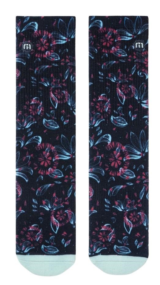 Travis Mathew Flourish Crew ponožky, mood indigo