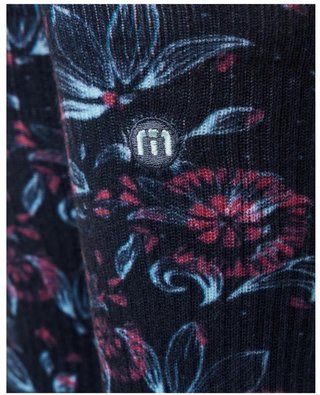Travis Mathew Flourish Crew ponožky, mood indigo