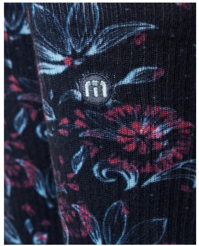 Travis Mathew Flourish Crew ponožky, mood indigo