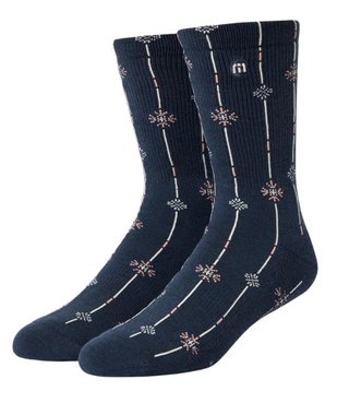 Travis Mathew Deco Crew ponožky, mood indigo