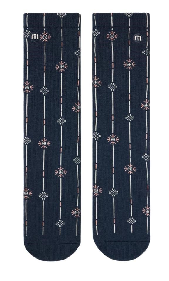 Travis Mathew Deco Crew ponožky, mood indigo