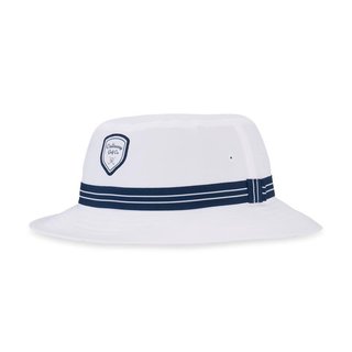 Callaway Bucket Hat pánsky klobúk, bielo/tmavomodrý