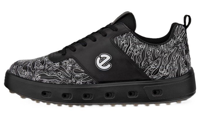 Ecco Street 720 pánske golfové topánky, čierne
