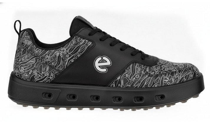 Ecco Street 720 pánske golfové topánky, čierne
