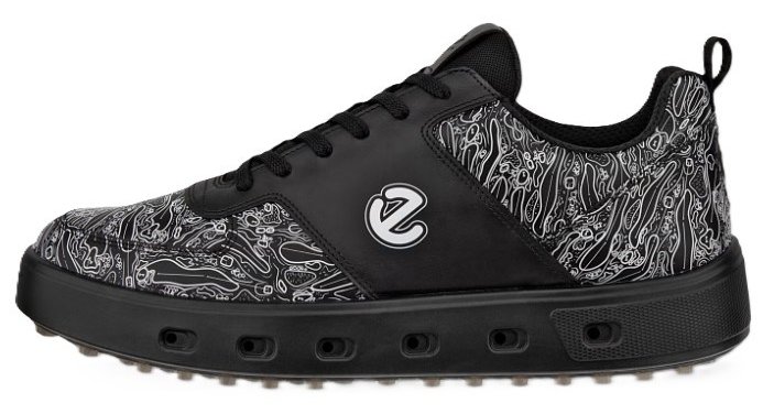 Ecco Street 720 pánske golfové topánky, čierne