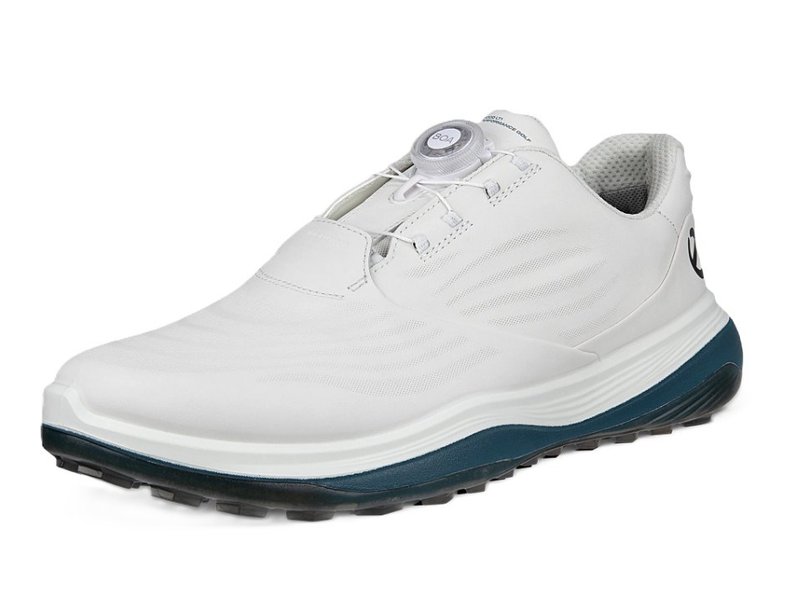 Ecco LT1 BOA pánske golfové topánky, biele
