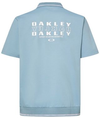Oakley O-Sync Pack Abstract Hem pánske polo, blue ice