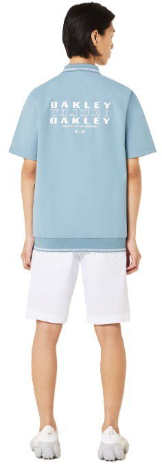 Oakley O-Sync Pack Abstract Hem pánske polo, blue ice