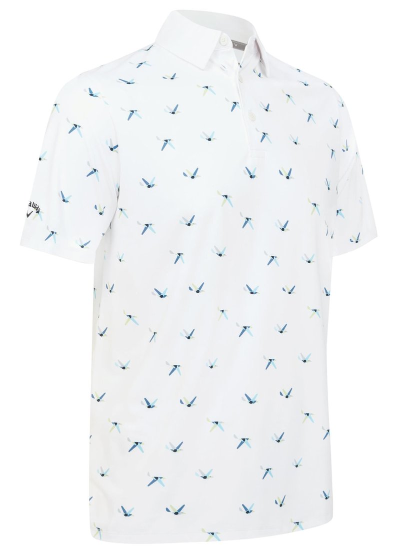 Callaway All Over Birdie pánske polo, bright white