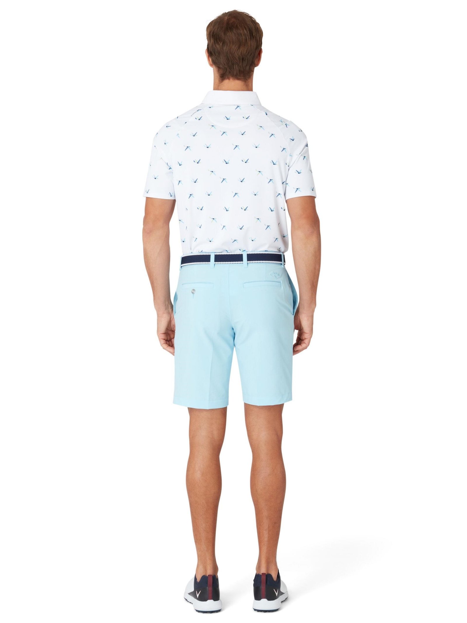 Callaway All Over Birdie pánske polo, bright white