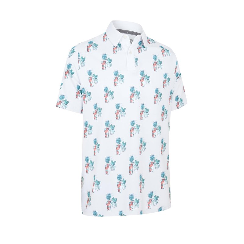 Callaway 19th Hole pánske polo, bright white