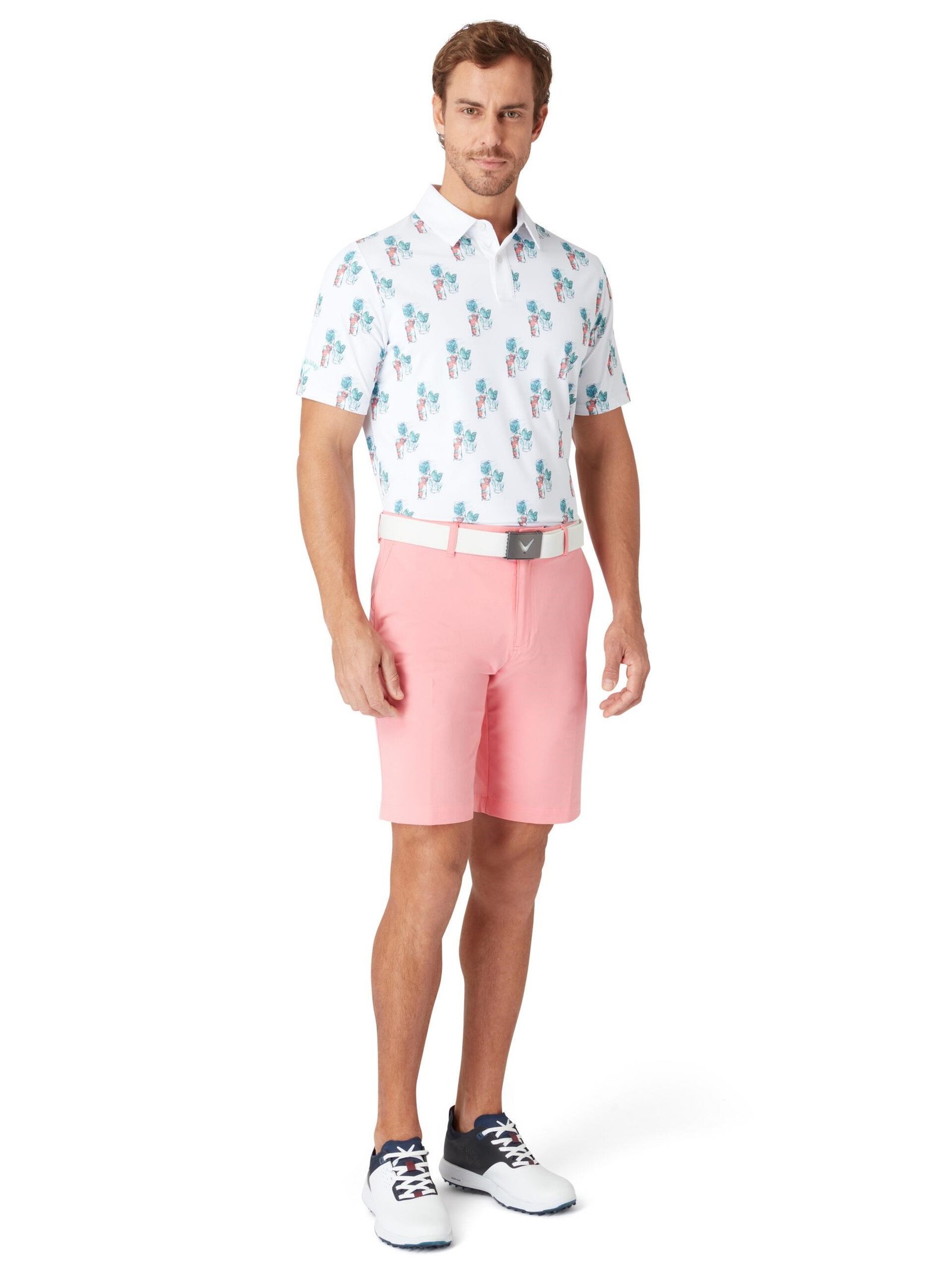 Callaway 19th Hole pánske polo, bright white