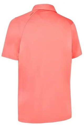 Callaway Swing Tech Tour Fit Solid pánske polo, strawberry pink