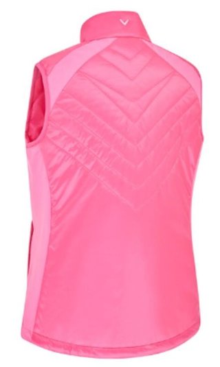 Callaway Chev Primaloft dámska vesta, cheeky pink