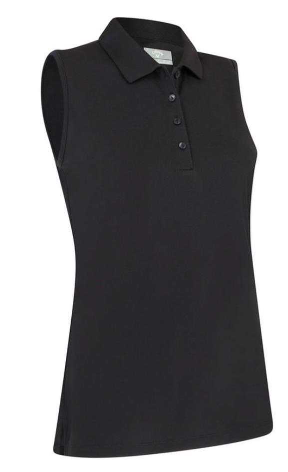 Callaway Tournament Sleeveless dámske polo, caviar