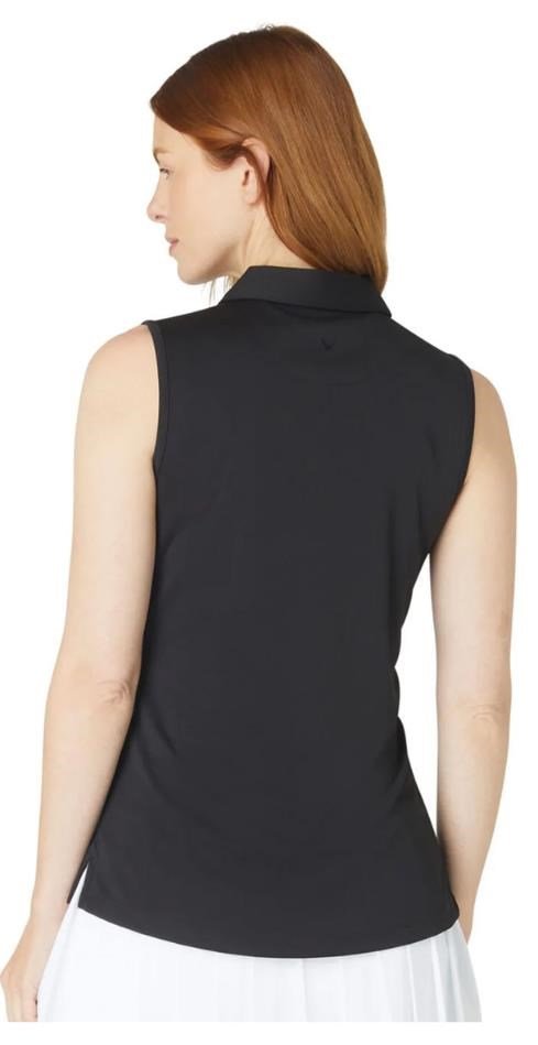 Callaway Tournament Sleeveless dámske polo, caviar