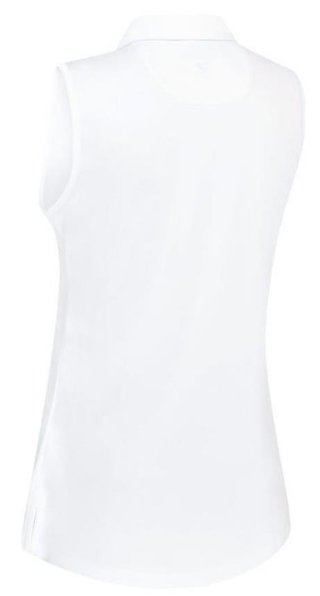 Callaway Tournament Sleeveless dámske polo, bright white