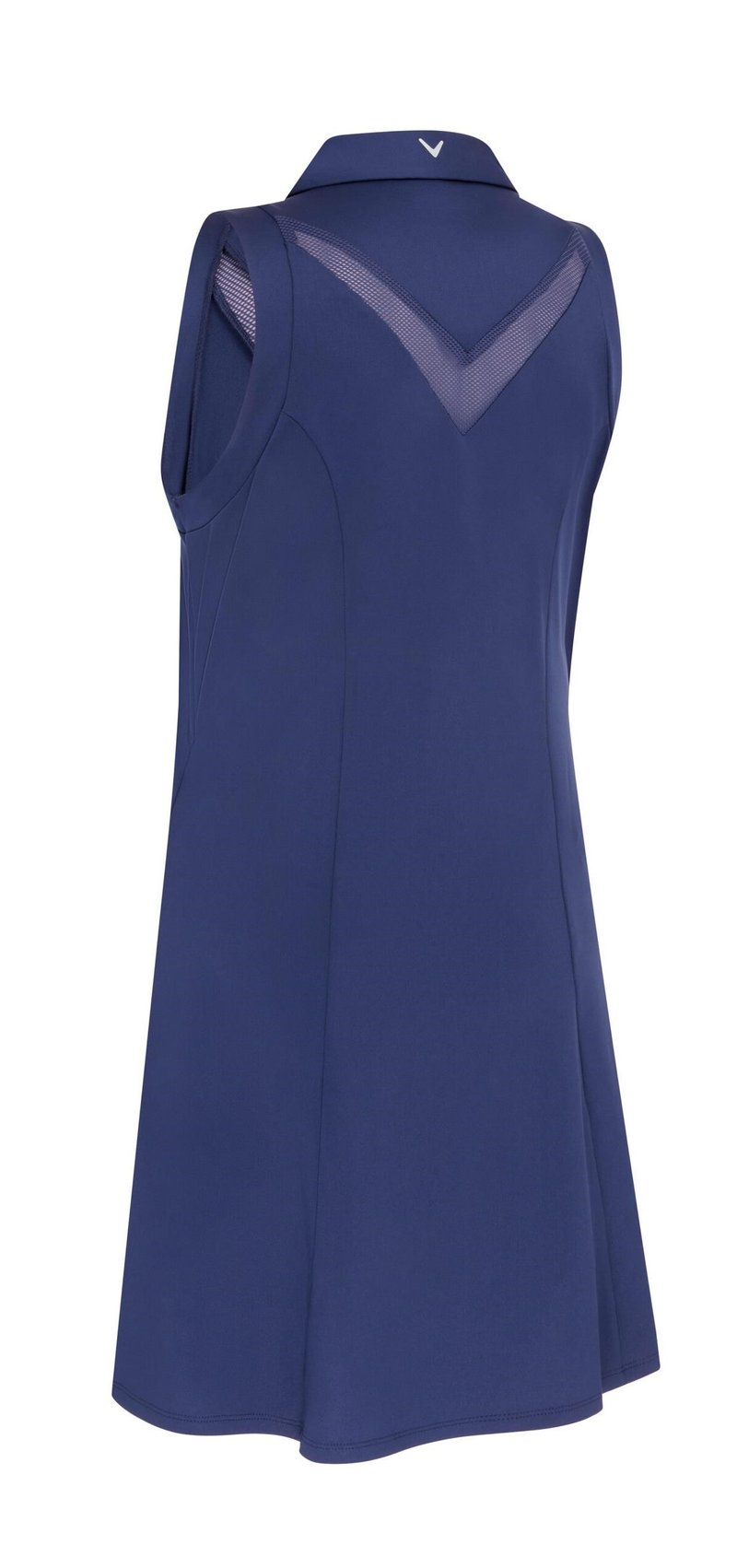 Callaway Flounce Dress with Mesh dámske šaty, peacoat