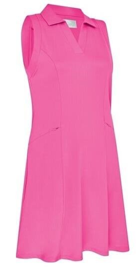 Callaway Flounce Dress with Mesh dámske šaty, cheeky pink