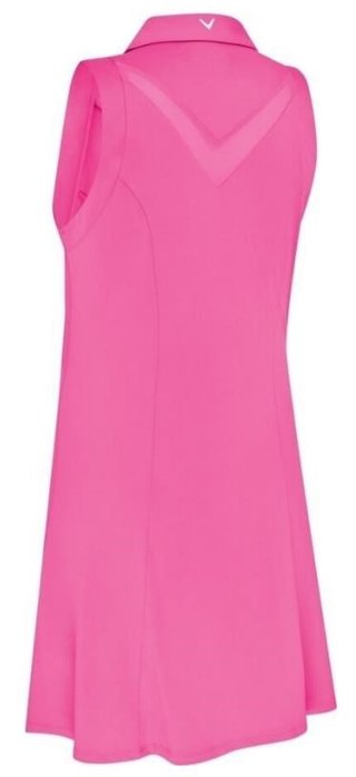 Callaway Flounce Dress with Mesh dámske šaty, cheeky pink