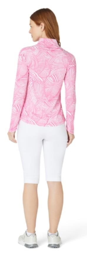 Callaway Stencil Floral dámska mikina, cheeky pink