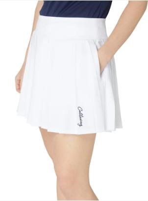 Callaway 16" Pleated dámska sukňa, brilliant white