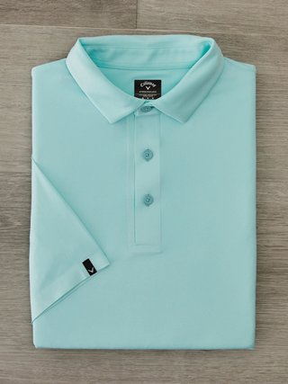 Callaway Premium Jacquard pánske polo, birds egg green