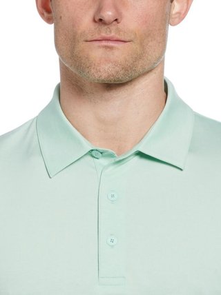 Callaway Premium Heathered pánske polo, birds egg green heather