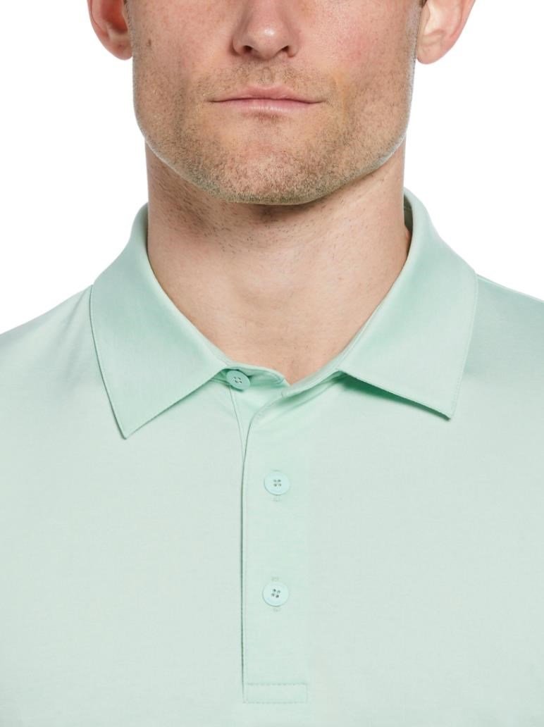 Callaway Premium Heathered pánske polo, birds egg green heather