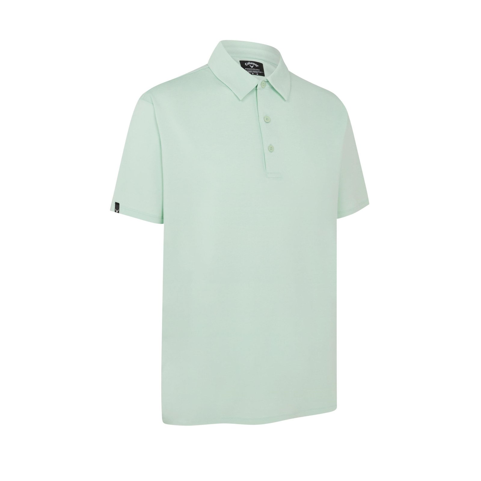 Callaway Premium Heathered pánske polo, birds egg green heather