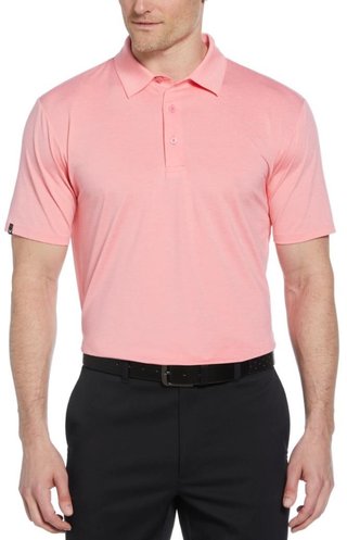 Callaway Premium Heathered pánske polo, strawberry pink heather