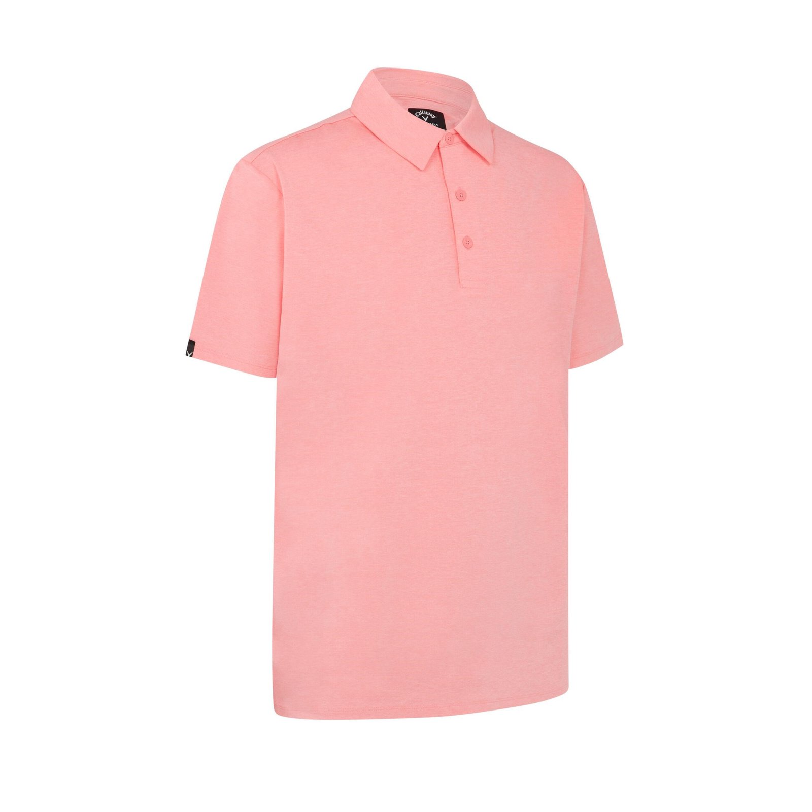Callaway Premium Heathered pánske polo, strawberry pink heather