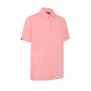 Callaway Premium Heathered pánske polo, strawberry pink heather