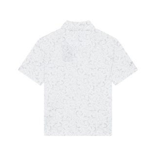 Callaway Floral Print detské polo, bright white