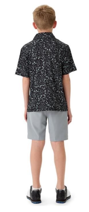 Callaway Floral Print junior detské polo, peacoat