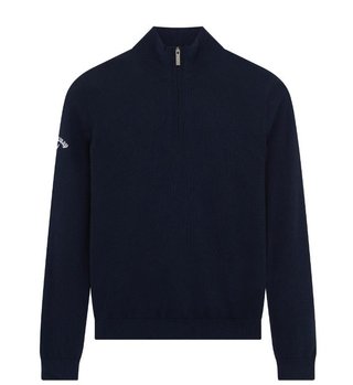Callaway 1/4 Zip Golf detský sveter, navy blue
