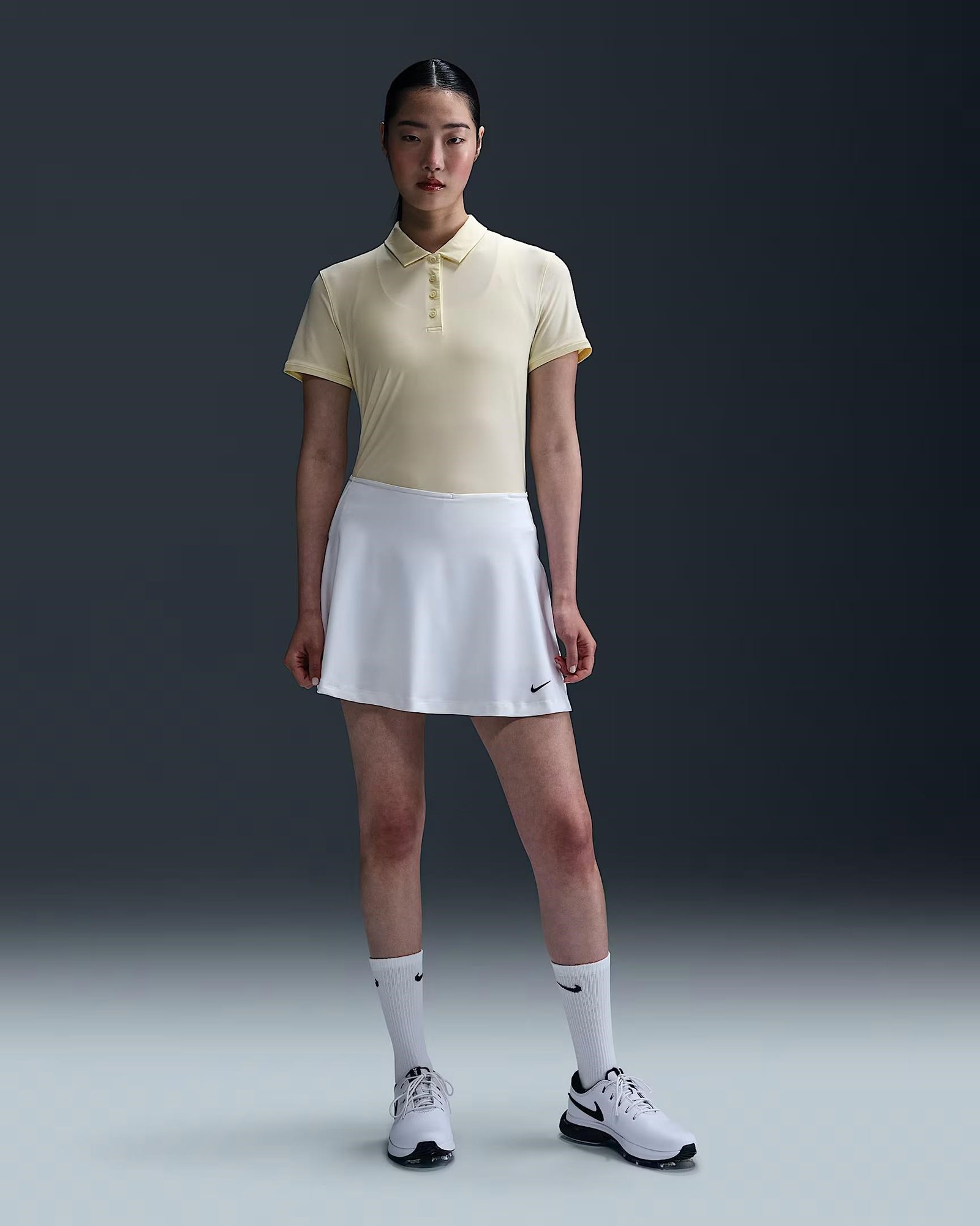 Nike Victory Dri-FIT dámske polo, alabaster/white