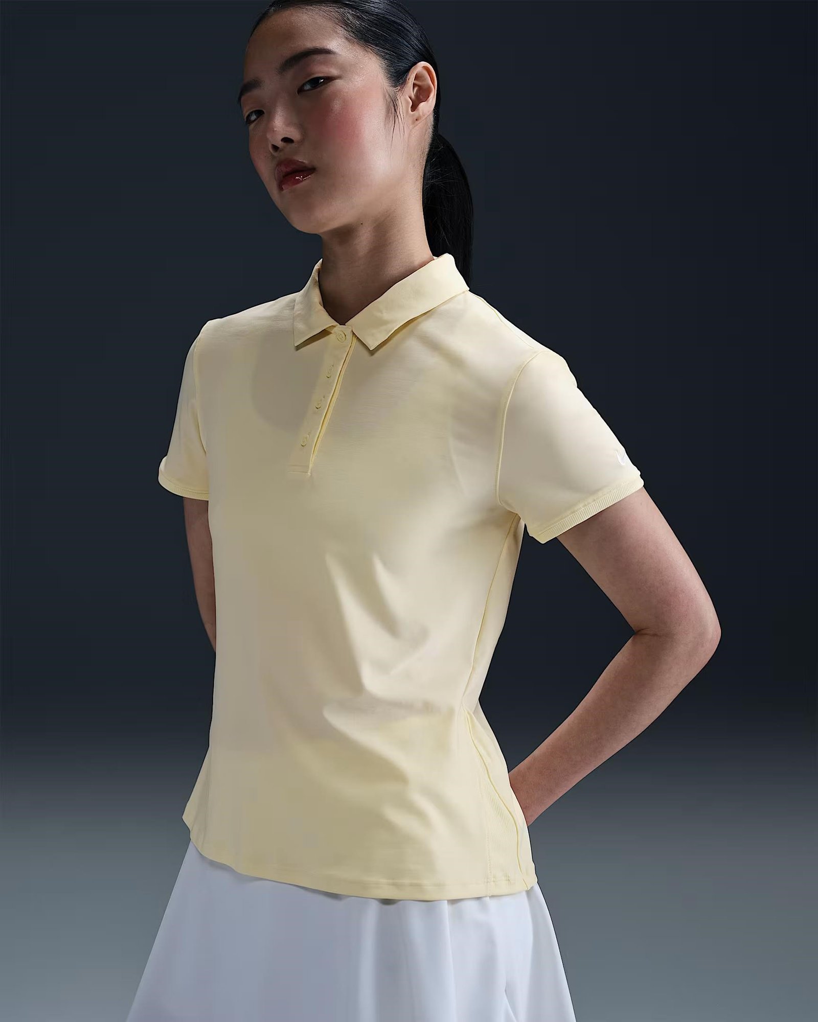 Nike Victory Dri-FIT dámske polo, alabaster/white