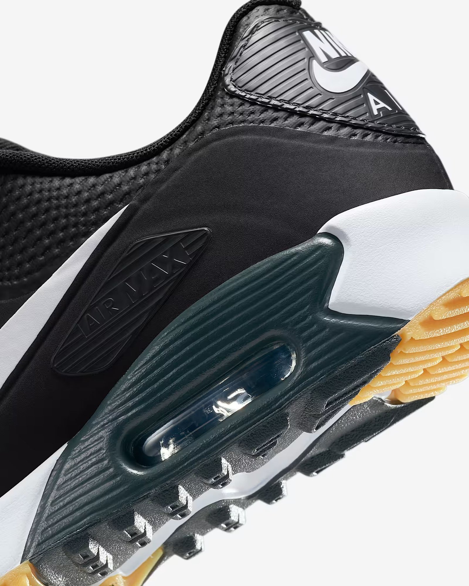 Nike Nike AIR MAX 90 G pánske golfové topánky, čierne
