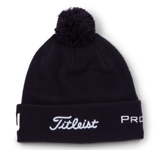 Titleist Tour Pom Pom unisex zimná čepica, navy/biela
