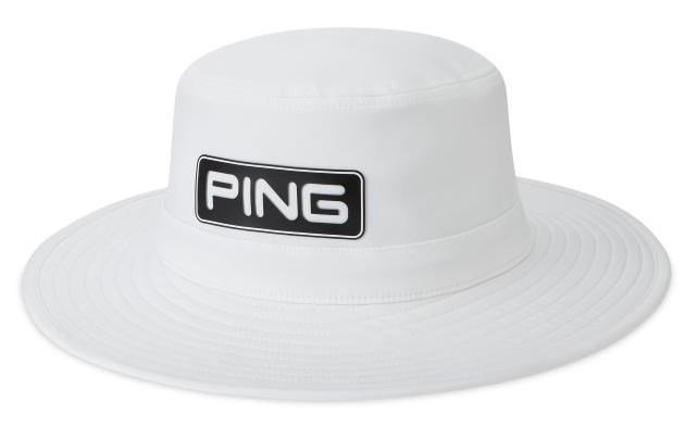 PING Boonie pánsky klobúk, biely