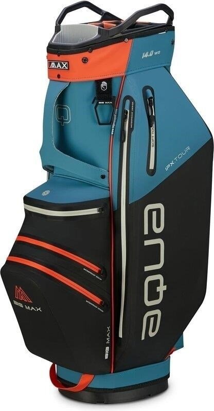 Big Max AQUA IPX.Tour cart bag, modrý/čierny/oranžový