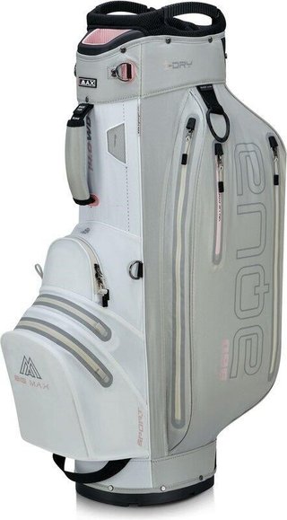 Big Max AQUA Sport 360 cart bag, bielo/šedý/ružový
